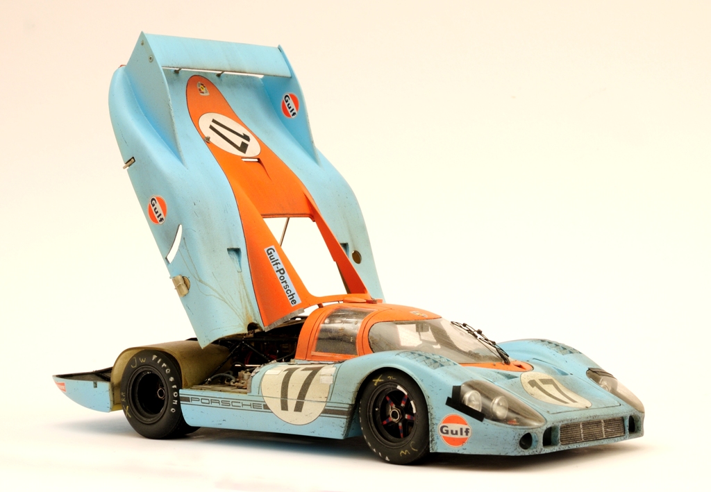 porsche 917LH langheck gulf 24h Le Mans 1971